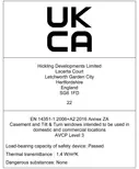 UKCA Mark for Casement Windows 1.4_DURAFLEX